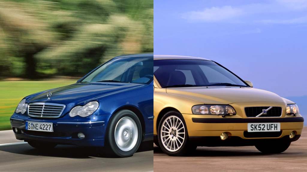 2001 메르세데스-벤츠 C 200 K vs. 2001 볼보 S60&nbsp;2.4T