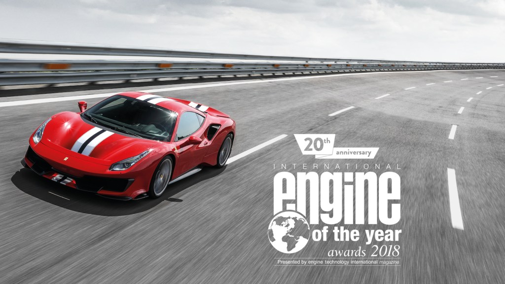 ‘2018 올해의 엔진’, 페라리 V8 3.9리터 트윈터보에게&nbsp;돌아가