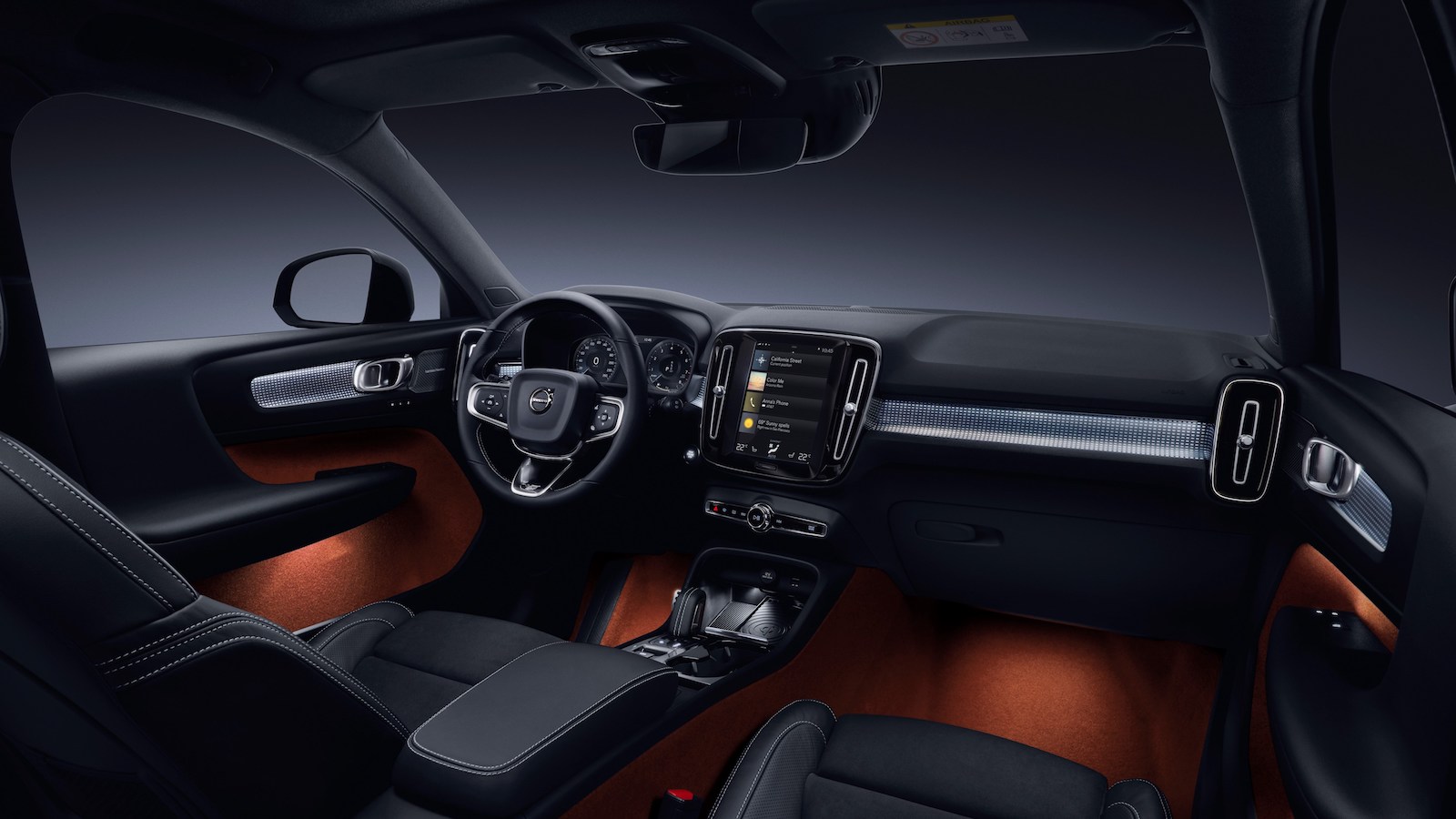 New Volvo XC40 - interior
