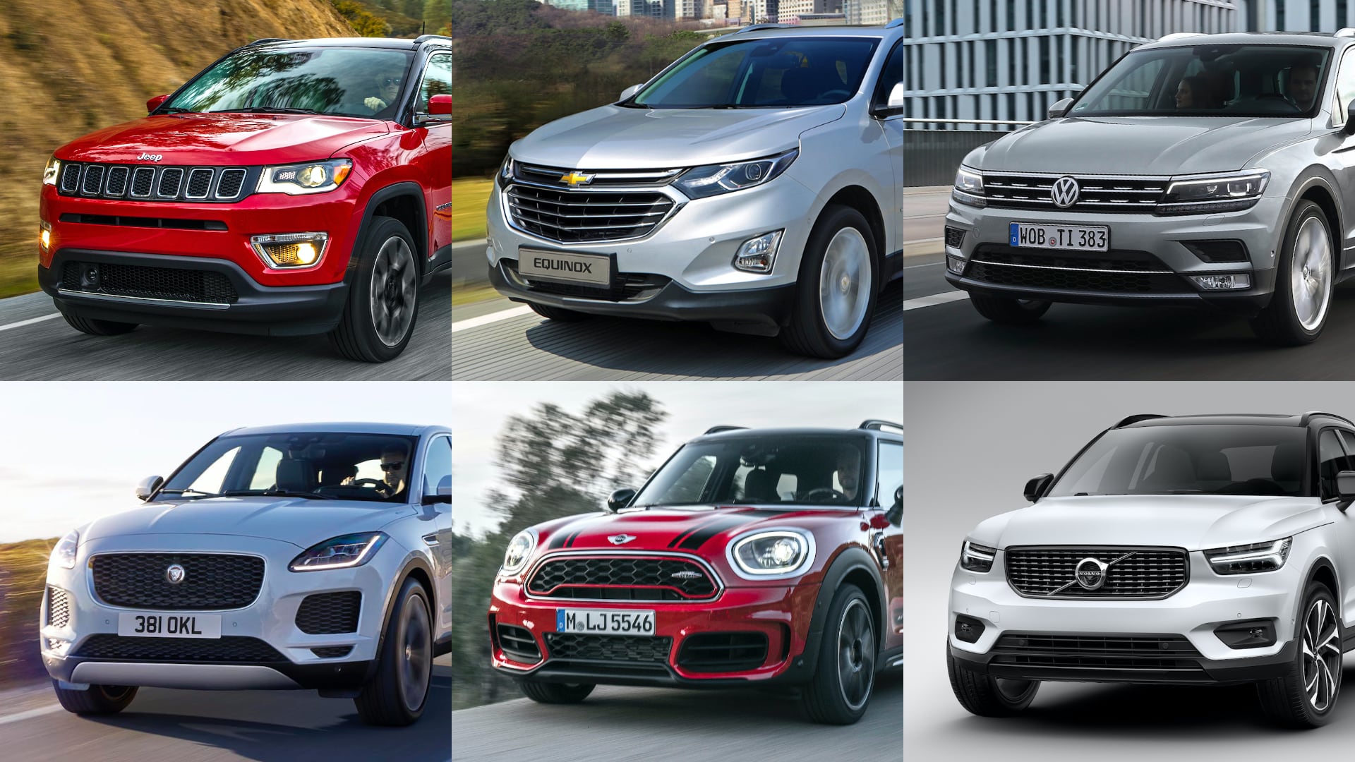 컴팩트 SUV 6종 비교 – General vs. Premium