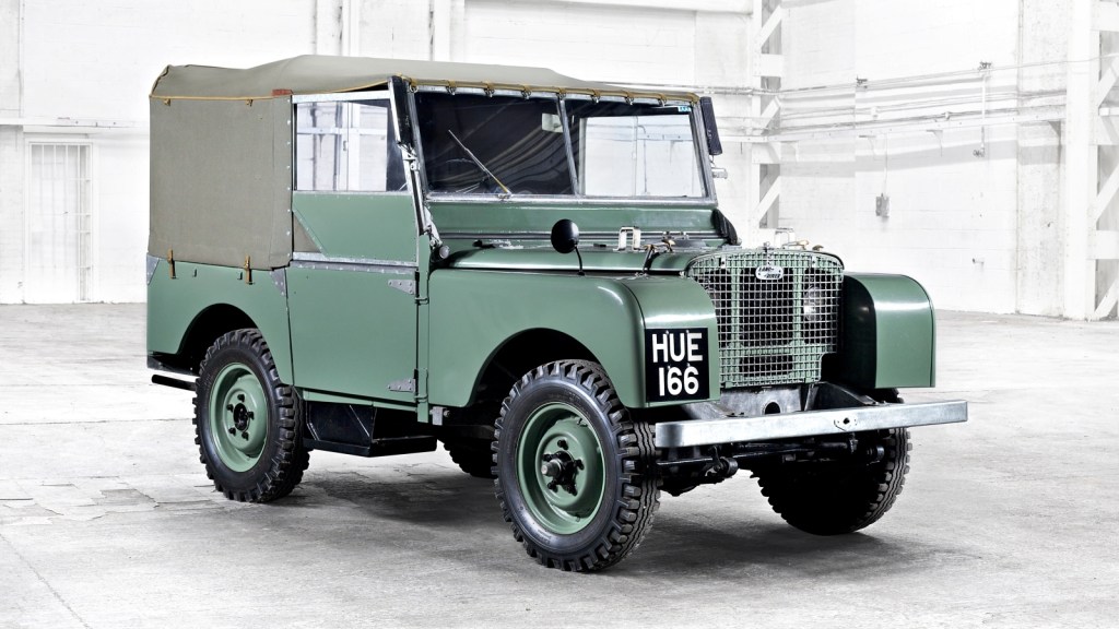 랜드로버의 상징 디펜더는 원래&nbsp;무명차였다