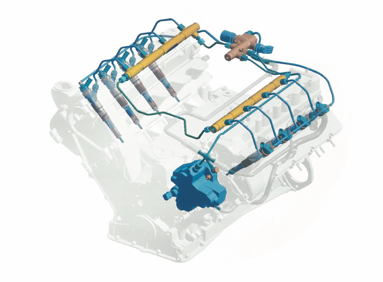 첨단 디젤 엔진에 숨겨진 라이터의 본능
