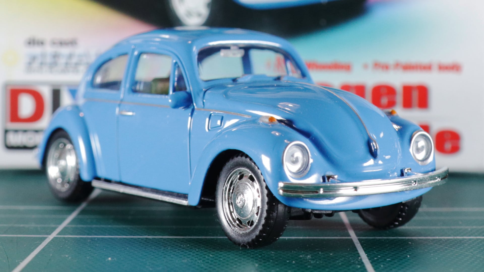 [취미] 웰리 1/43 폭스바겐 비틀 다이캐스트 모형 조립