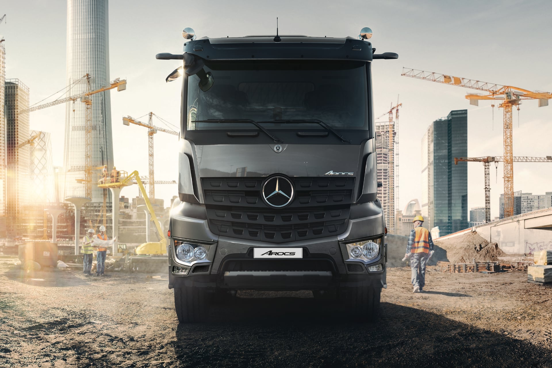 메르세데스-벤츠 뉴 아록스 덤프트럭