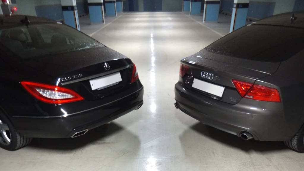 2012 메르세데스-벤츠 CLS 350 블루이피션시 vs 아우디 A7 스포트백 3.0 TFSI&nbsp;콰트로