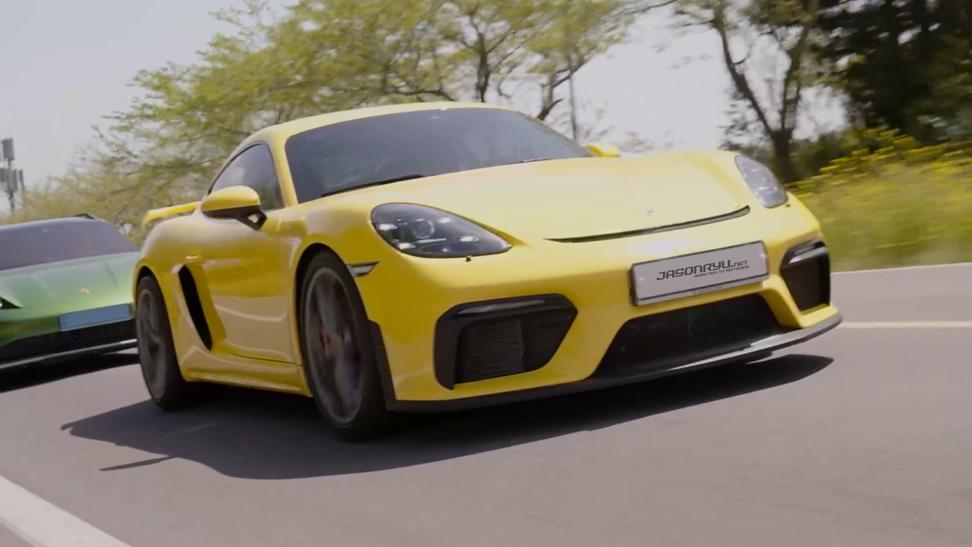 [드라이브 영상] 포르쉐 75주년 기념해 718 카이맨 GT4 제주에서 타보기