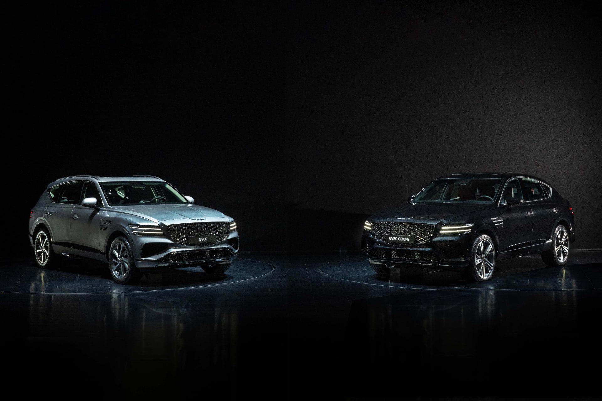 제네시스, GV80 부분변경 모델과 GV80 쿠페 공개하고 10월 11일부터 판매 시작해