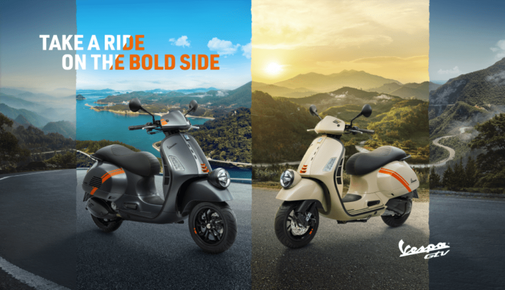 이탈로모토, 스포티 스쿠터 베스파 뉴 GTV&nbsp;출시