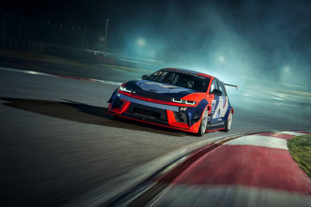 [새 차] 현대 아이오닉 5 N eN1 컵 카 – 아이오닉 5 N 기반 원메이크 경주용&nbsp;차