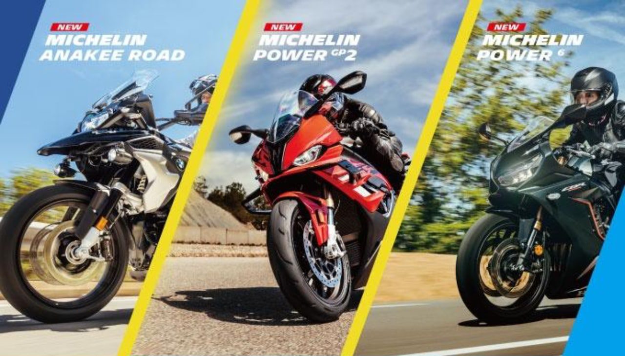 [새 제품] 미쉐린, 모터사이클 타이어 신제품 3종 출시 – 파워 6, 파워GP2, 아나키 로드