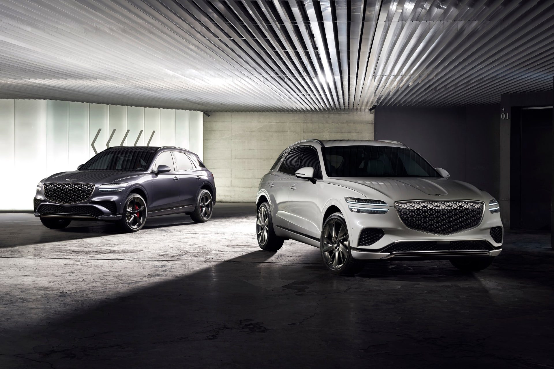 [새 차] 제네시스 GV70 부분변경 모델 – 디자인・주행특성 정교하게 다듬고 편의성 높여