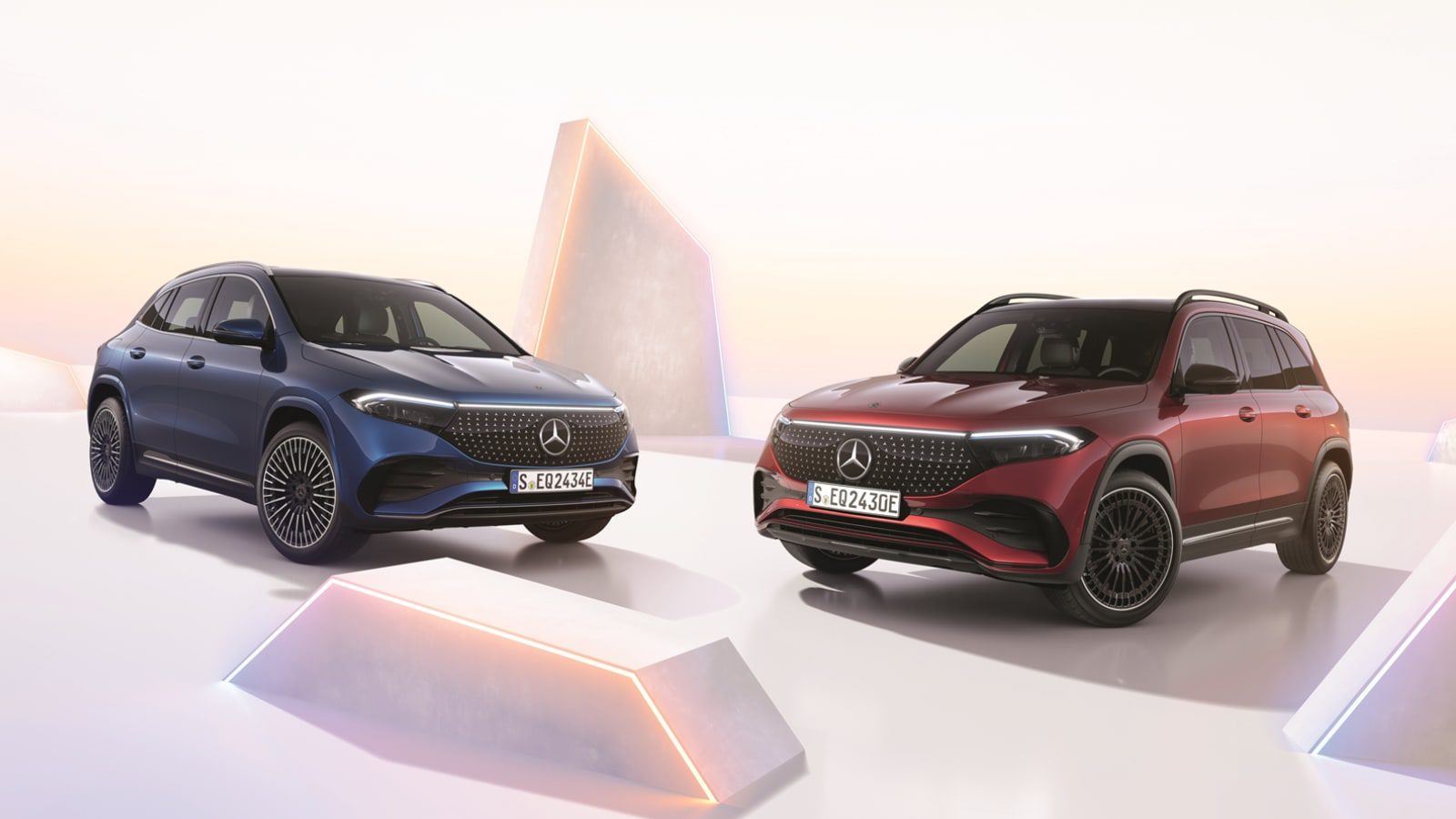 [새 차] 메르세데스-벤츠 더 뉴 EQA & 더 뉴 EQB – 부분변경한 엔트리급 순수 전기 SUV 형제