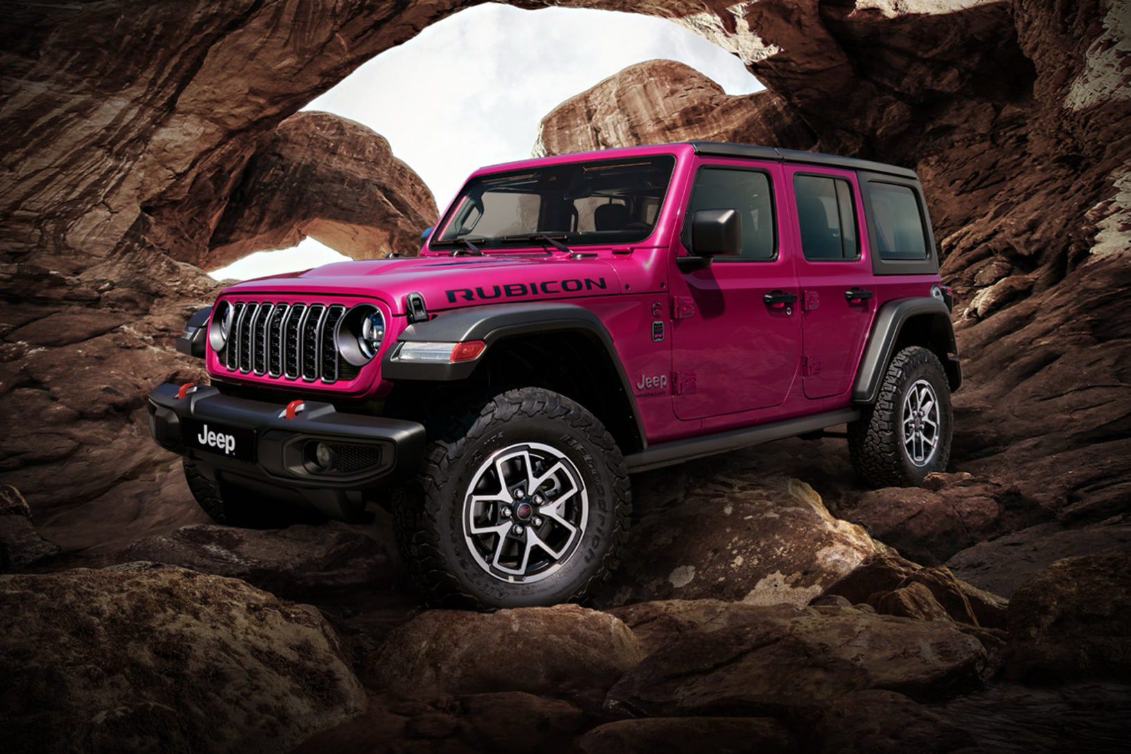[새 차] 지프 뉴 랭글러 투스카데로 리미티드 에디션 – 강렬한 핑크색 돋보이는 특별 모델 21대 한정 판매