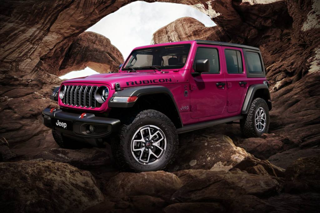 [새 차] 지프 뉴 랭글러 투스카데로 리미티드 에디션 – 강렬한 핑크색 돋보이는 특별 모델 21대 한정&nbsp;판매