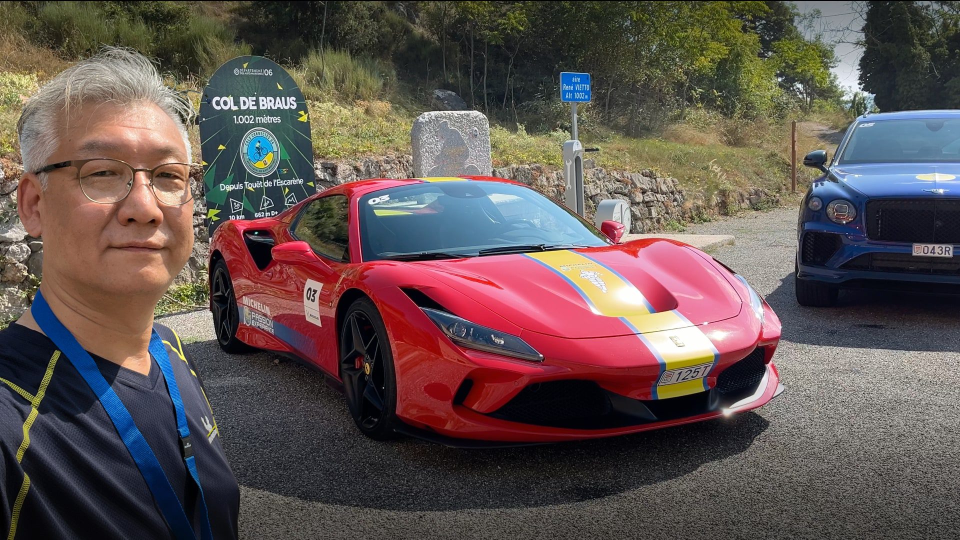 [영상-드라이빙] 미쉐린 파일롯 스포츠 4S+페라리 F8 스파이더 with 한상기 기자 @미쉐린 패션 익스피리언스 2024