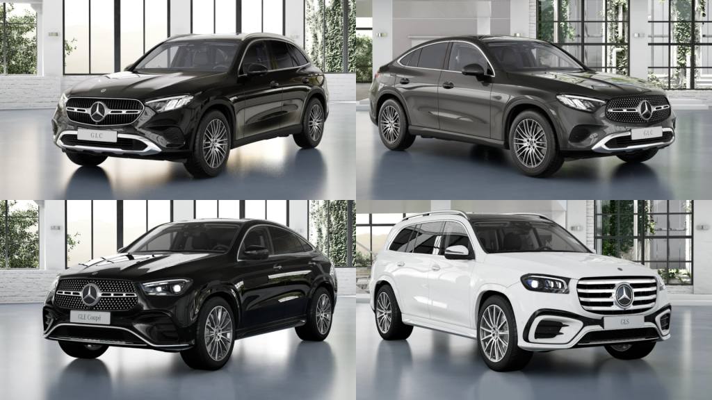 [새 차] 메르세데스-벤츠 SUV 4종 신규 트림 – GLC 300 SUV・쿠페 아방가르드, GLE・GLS 450&nbsp;추가
