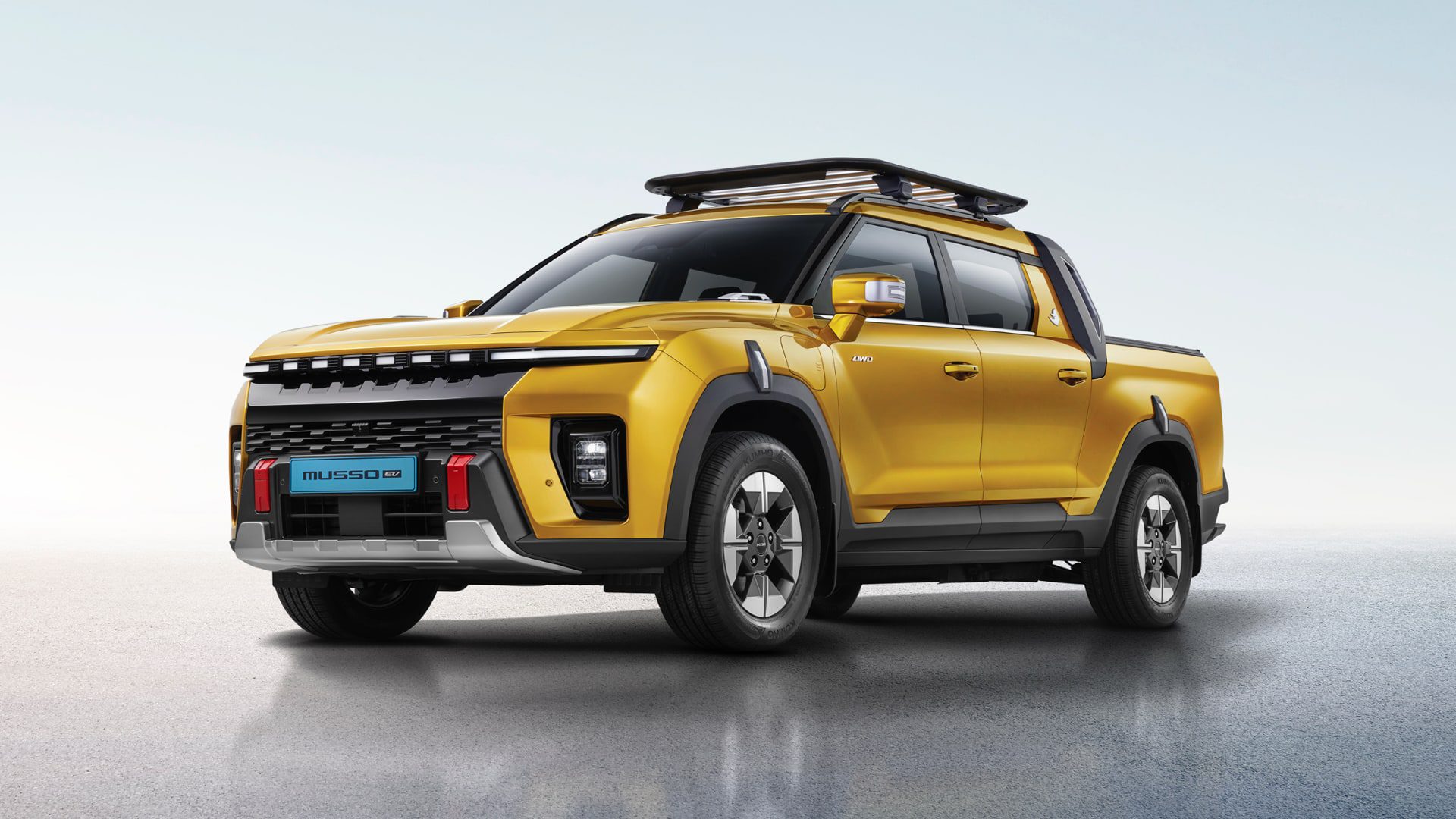 [출시임박] 국내 브랜드 첫 전기 픽업트럭, 사전계약 시작 – KG 모빌리티 무쏘 EV