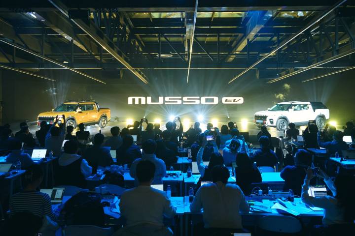 2025 KG Mobility Musso EV launching / 2025 KG 모빌리티 무쏘 EV 신차발표회