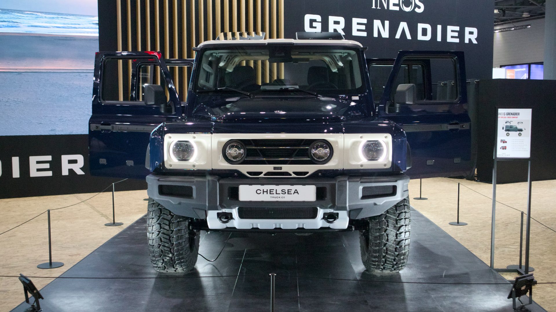 [2025 서울모빌리티쇼-아시아 첫 공개]이네오스 그레나디어 바이 첼시 트럭 컴퍼니