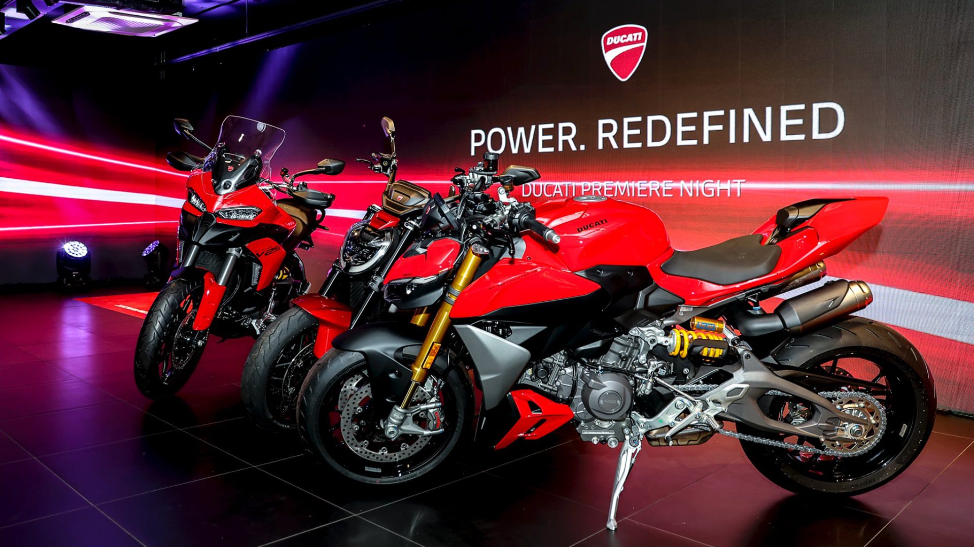 [새 바이크] 두카티 신 모델 4종 공개 – X디아벨 V4, 뉴 스트리트파이터 V2 S, 뉴 멀티스트라다 V2 S, 스크램블러 리조마 에디션