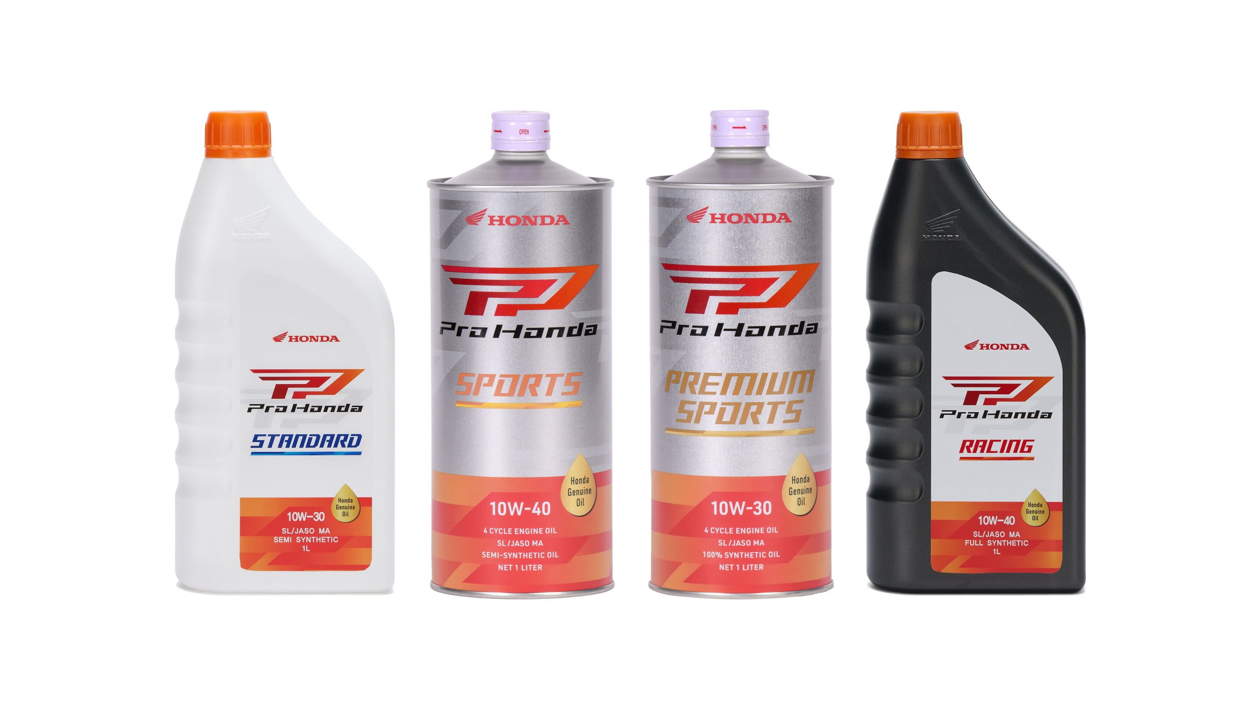 [새 용품] 혼다 모터사이클 전용 순정 엔진 오일 – 프로 혼다 4종