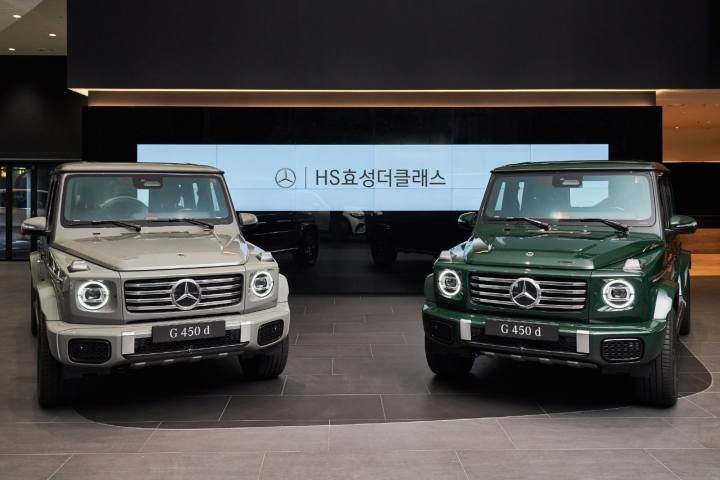 2025 메르세데스-벤츠 G 450 d 마누팍투어 HS효성 에디션 / 2025 Mercedes-Benz G 450 d MANUFAKTUR HS Hyosung Edition