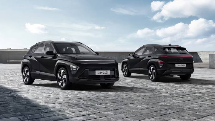 2025 Hyundai Kona Black Exterior / 2025 현대 코나 블랙 익스테리어