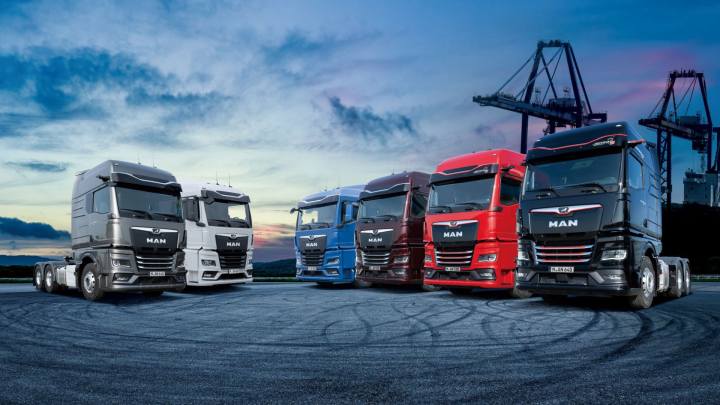 2025 MAN TGX tractor lineup / 2025 MAN TGX 트랙터 라인업