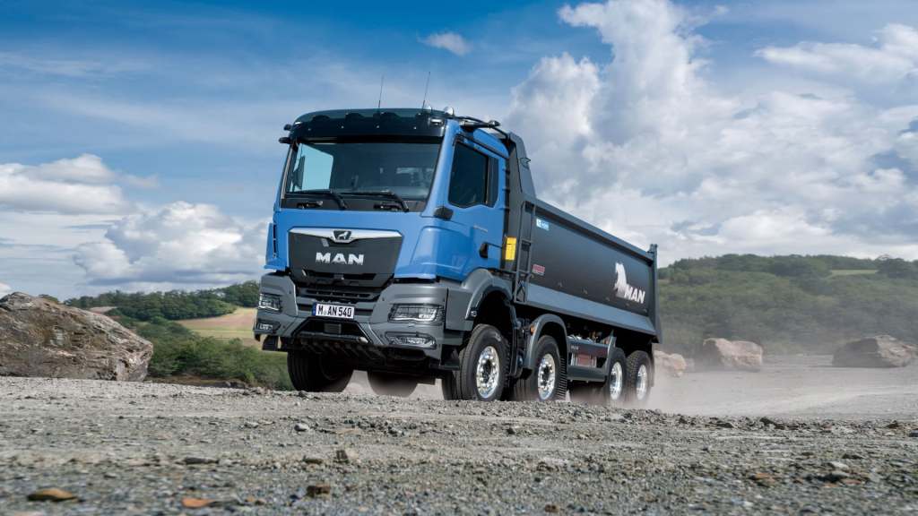 2025 MAN TGS 540ps dump truck / 2025 MAN TGS 540마력 덤프트럭
