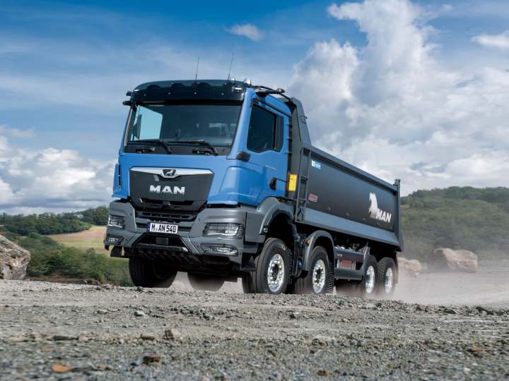 2025 MAN TGS 540ps dump truck / 2025 MAN TGS 540마력 덤프트럭