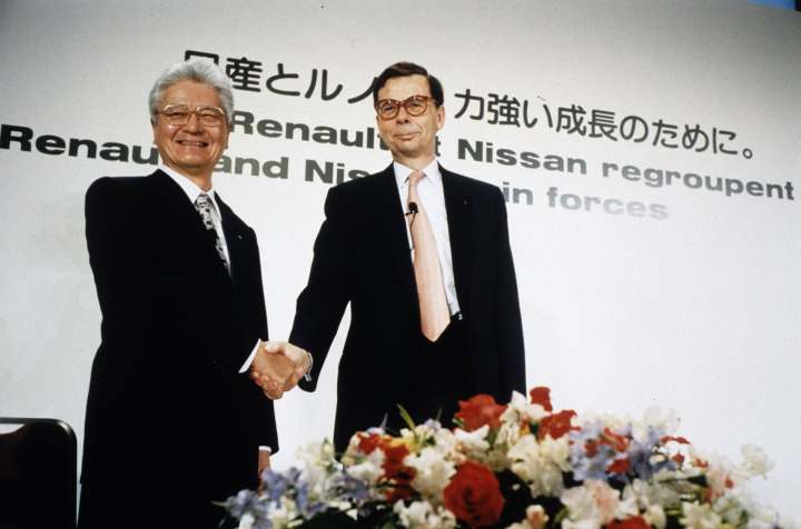 1999 Renault-Nissan Alliance announcement / 1999 르노-닛산 얼라이언스 발표