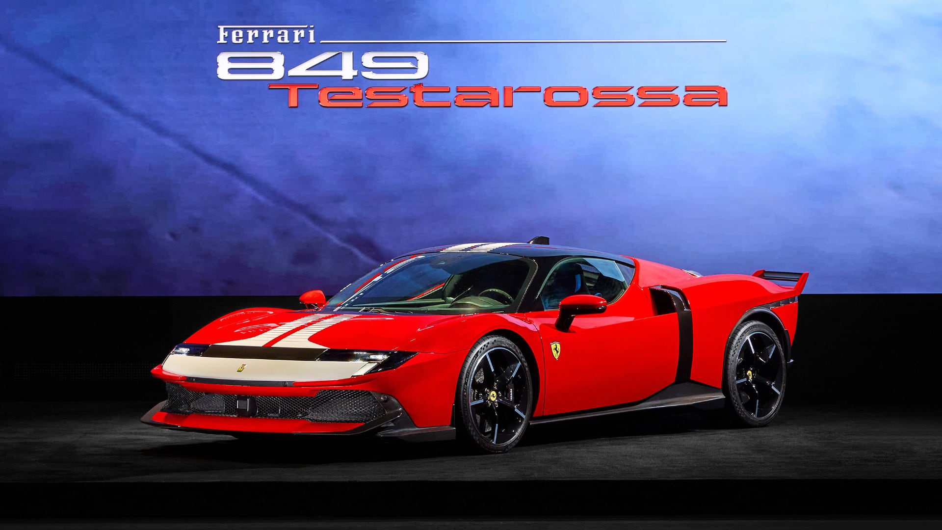 페라리, 849 테스타로사 국내 첫 공개 – 1,050마력 V8 트윈터보 엔진+3 모터 PHEV 플래그십 스포츠카