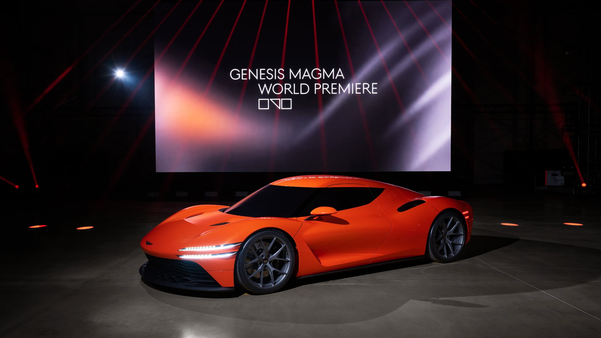 제네시스, 마그마 GT 콘셉트 깜짝 공개…미드엔진 배치 쿠페로 GT 클래스 경주를 향한 야심 드러내