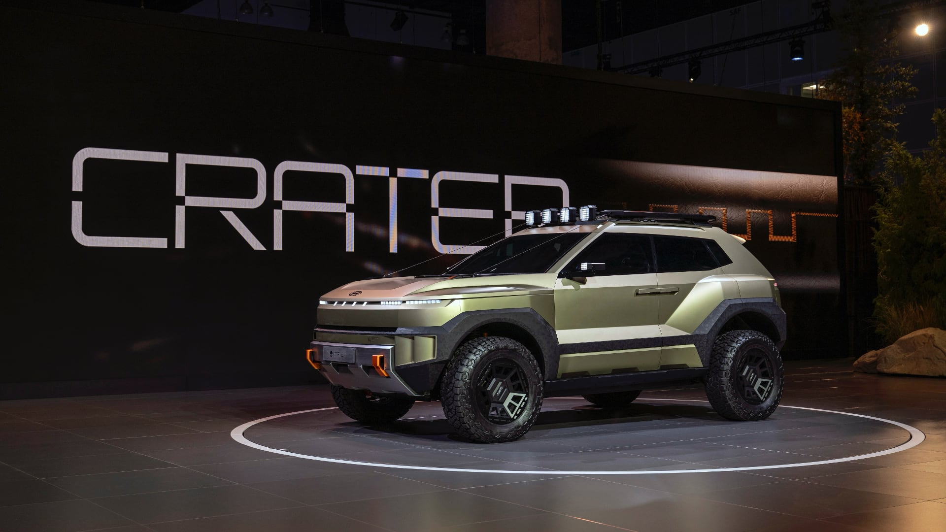 현대자동차, LA 오토쇼에서 크레이터 공개 – 오프로드 특화 트림 XRT의 비전 담은 콤팩트 오프로드 콘셉트카