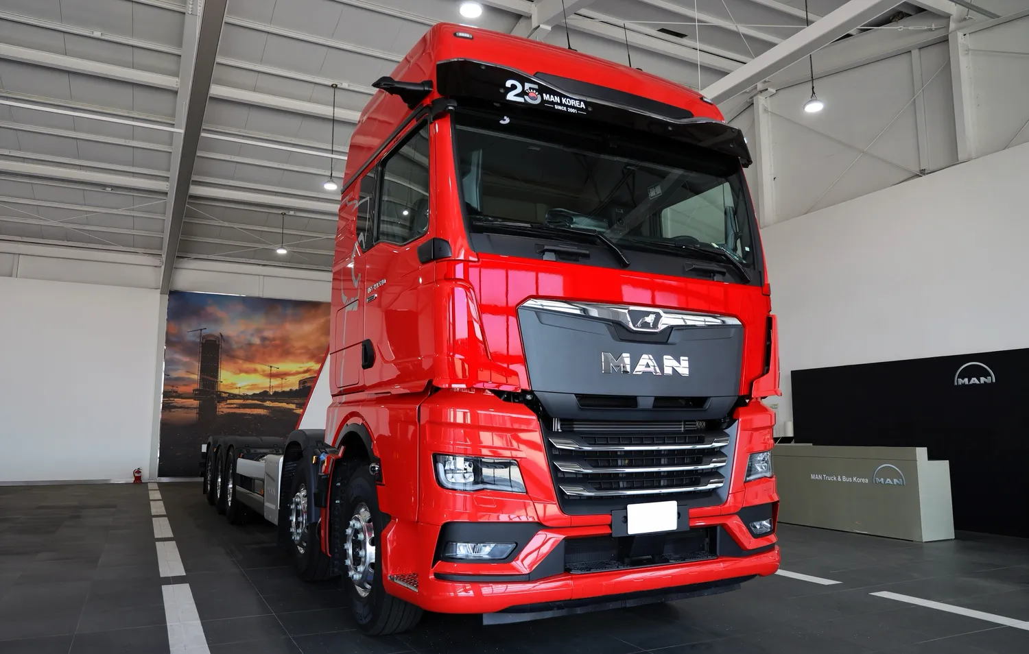 만트럭, 장거리・고하중 운송에 특화된 뉴 MAN TGX 44.540 10×4 GX 캡 국내 판매 시작해